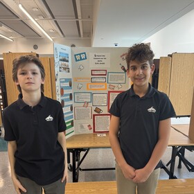 Nos élèves du programme enrichi DRACO,7e-8e, ont brillé lors de leur Foire des sciences